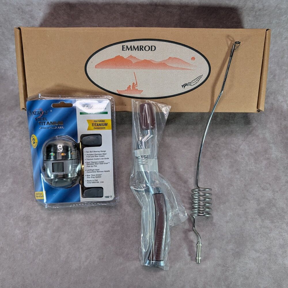 Emmrod 1932B Fishing Rod Handle Coil Tip Set Shakespeare Synergy 1502 TI Reel